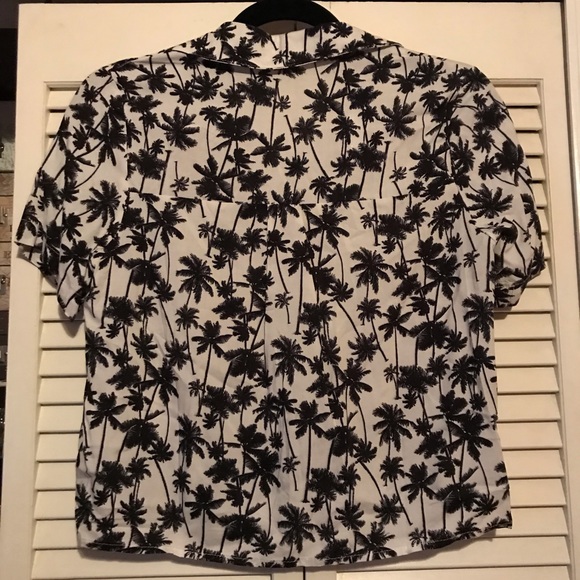 Palm tree button down - Picture 3 of 4